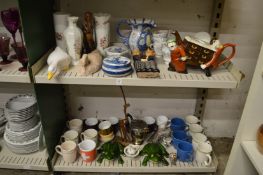 A quantity of household and decorative china etc.