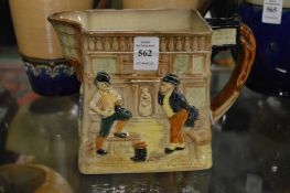 A Doulton jug depicting The Pickwick Papers.