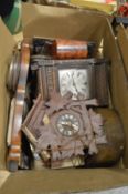 Various clocks, barometers etc.