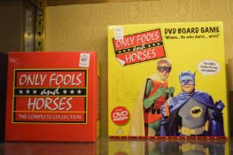 Only Fools and Horses DVD set and board game.