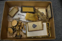 A good collection of decorative photograph frames.