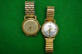 Two Gentleman's wrist watches.
