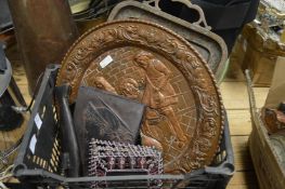 Decorative metalware etc.