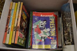 Various football and cricket programmes.