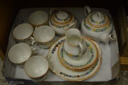 Childrens porcelain tea service.