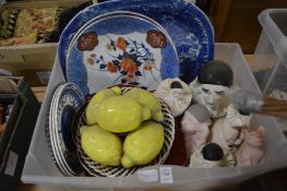 Miscellaneous china and various collectables.