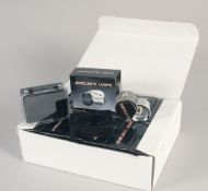 A BOX OF TWELVE JEWELLERY LOOPS.