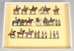 W. BRITAIN, Duke of Wellington and Staff, (22).