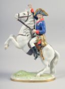 GERALD PORCELAIN NAPOLEON ON HORSEBACK, 10