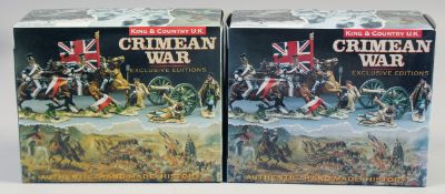 KING AND COUNTRY, Crimean War, 93rd Highlander Standing Figure CRW16 and Coldstream Guardsman at the