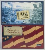 THE AMERICAN REVOLUTION, Battle of Saratoga, British 62nd Foot Infantry Set, boxed, W. BRITAIN,