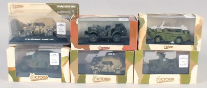 VICTORIA, VS, British Army vehicles, boxed, (6).