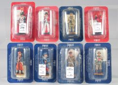 DEL PRADO, EIGHT SMALL VARIOUS DIECAST SOLDIERS. (8).