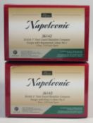 W. BRITAIN, NAPOLEONIC, 36143, 36142, boxed (3).