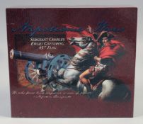 W. BRITAIN, Napoleonic Wars 13367, Sergeant Charles Ewart Capturing 45th Flag, boxed.