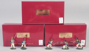 W. BRITAIN, NAPOLEONIC, 17701, 17847, 17671, boxed, (3).