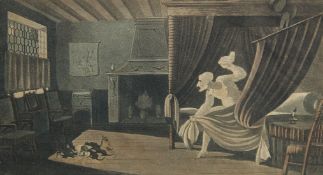 After Rowlandson, a group of nine 'Doctor Syntax' prints, each 5