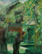 Jonathan Adams (1931-2005) British, 'Bali 1981' oil on canvas, signed and dated 81', 20