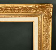 A 20th Century gilt composition frame, rebate size 19.75