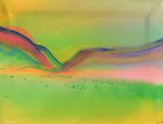 Jeff Hoare (1923-2019) British, 'Minerva', acrylic on canvas, titled verso, 18.25