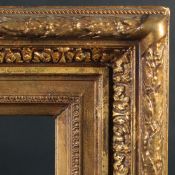 A 19th Century French gilt composition frame, rebate size 20