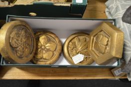 A set of four Japanese Mon.