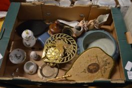 Herend porcelain and other collectables.