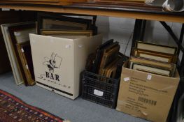 A large quantity of paintings and prints etc.