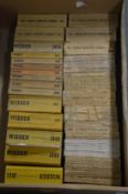 A collection of Wisdens Cricketers Almanack 1930's,40's & 50's (af).