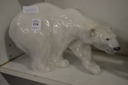 A Copenhagen model of a polar bear.