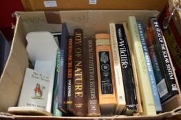 A box of books.