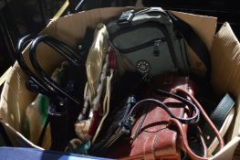 Ladies handbags, holdalls etc.