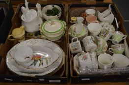 A quantity of decorative and household china.