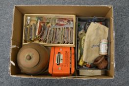 Match box covers and other collectables.