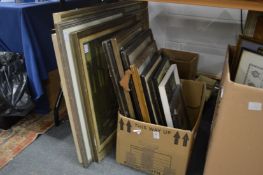 A quantity of paintings, prints and engravings etc.