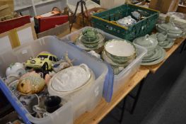 Quantity of household and decorative china.