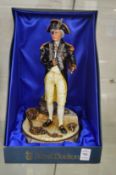 Royal Doulton figure of Vice Admiral Lord Nelson no: HN3489, no 250 of 950, standing on a base