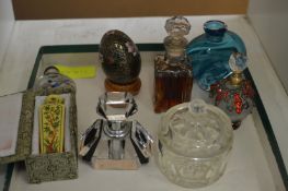 Scent bottles and snuff bottles etc.