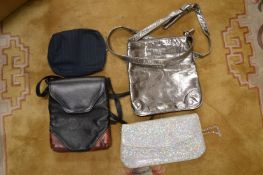 Ladies evening bags.