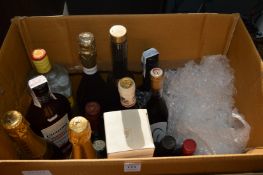 Wines and spirits.