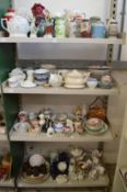 A large quantity of decorative and household china.