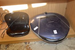 A Panasonic robot vacuum cleaner.