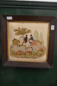 A tapestry picture.