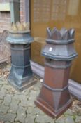 A good large pair of chimney pots.