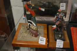 Del Prado boxed figures and two other figures.