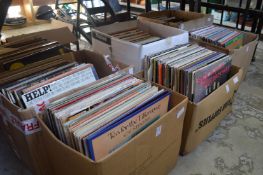 A large quantity of records.
