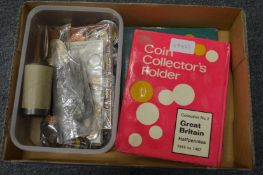 A quantity of coins etc.