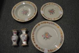 Samson Amoral small vases and other china.