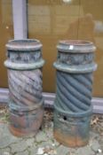 A good large pair of chimney pots.