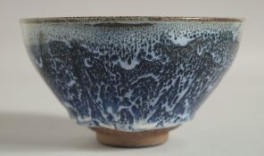 A CHINESE NOGIME TENMOKU TEA BOWL, 13cm diameter.